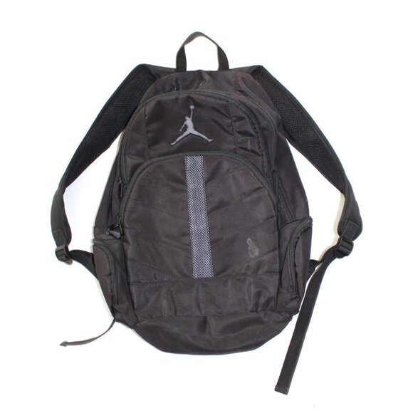 Air Jordan Black Backpack Jumpman Full Size - Picture 1 of 7